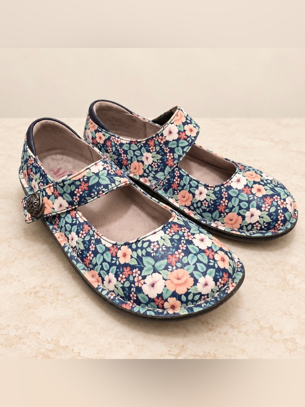 Alegria Eur 35/US 5-5.5 floral shoes